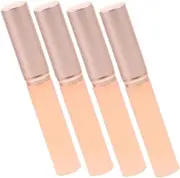 SHERCHPRY 4pcs Lip Brushes with Applicator Lipstick Tool for Women Compact Makeup Brush for Lipstick Eyeshadow and Contouring