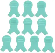 Gogogmee 10Pcs Shaped Eyelash Grafting Brush Eyelash Lift Combs for Natural Curling Tool for All Eye Shapes Portable Design for Makeup Lovers