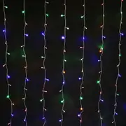 Solar Powered 160 LED Curtain Light - 3 Colour Options