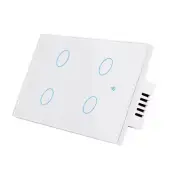 fohoa Smart Light Switch, WiFi Switch, Glass Touch Panel, Compatible with Alexa