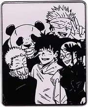 Satoru Gojo Jujutsu Kaisen Anime Manga 1.1" Enamel Pin Badge by Pinstant, 1.1 Inches tall, Enamel, enamel