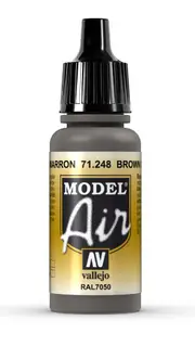 LC Vallejo Model Air - Brown Grey 17 ml