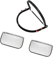 Garende Face Shield Adapter Professional for Hard Hat Protector Garden or Logging Lightweight Repair Metal Wire Visor Accessory