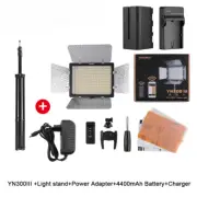 Camera Photo Video Light Optional with AC Power Adapter NP750 Battery Stand KIT