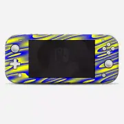 Skins Decals wrap for Nintendo Switch Lite - Neon Blue Yellow trippy