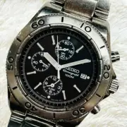 Direct from Japan Seiko wristwatch chronograph running diver's watch