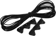 DIYEAH 1 Set Bungee Cord Elastic Rv Cabinet Rope Stretch Cord Anti Falling Guard Strap with Bracket for Rv Travel Camping and Road Trips