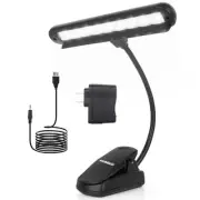 Music Stand Light,Clip On Piano Lights 9 LED Orchestra Light Book Lamp Musici...