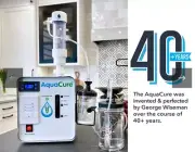 AquaCure AC50 120V Molecular Hydrogen Generator 833 mL/m Brown Gas