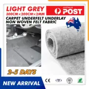 #6M² Heavy Duty Car Carpet Underfelt Underlay Felt for moulded Car Carpets NEW