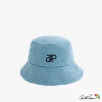 在飛比找Yahoo奇摩購物中心優惠-Arnold Palmer -配件-小AP牛仔漁夫帽-藍色
