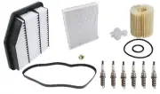 For Lexus IS250 IS 350 GS350 OEM Tune-Up Kit Cap-Rotor-Spark Plugs-Cabin-Oil-Air (for: Lexus)