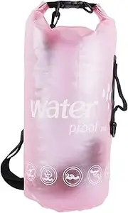[Tadill] Waterproof Dry Bag Portable Women Men 10L Lightweight Dry Storage Bag Backpack for Boating, Camping, Sailing, Hiking Swimming, Pink