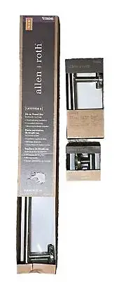 ALLEN + ROTH LATITUDE 2: TOWEL BAR/ROBE HOOK/TOILET PAPER HOLDER (NEW)