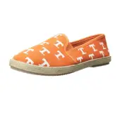 FOCO NCAA Women's Tennessee Volunteers Espadrille Canvas Slip On Shoe