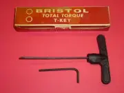 NEW! BRISTOL "T-Handled" HEX WRENCH w/ REPLACEABLE SHAFT