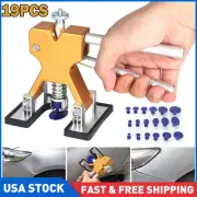 19PCS Car Body Dent Repair Tool Paintless Puller Dint Hail Damage Remover Kit