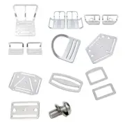 Water Diving Weight Belt Keeper Stainless Steel Spare Part Diving Light Weight