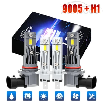 For Subaru Legacy 2000-2004 6000K LED Headlight High/Low Light Bulbs Combo (for: Subaru)