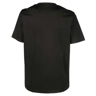 【BURBERRY 巴寶莉】8017121 經典素色風格簡約小LOGO純棉衣服短袖上衣T恤(黑色)