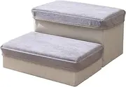 Pet Stairs for Small Dogs - Dog Ramp, Dog Steps for High Beds - Escalier Pour Chien - Convenient and Safe Dog Stairs for Small Dogs
