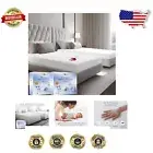 2-Pack Waterproof California King Mattress Protectors - Soft & Cooling Comfort