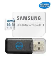 Samsung EVO MicroSD Memory Card 128GB Class 10 for Galaxy S9/S9+/S10/S10+/S10e