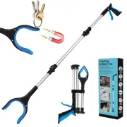 Grabber Reacher Tool,43" Foldable Reacher Grabber Pickup Tool with 360° Rotat...