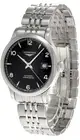 Longines Record 38.5MM AUTO Black Dial SS Men's Watch L2.820.4.56.6