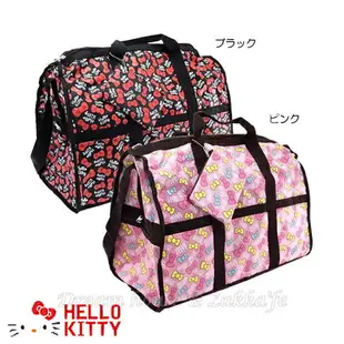 日本 sanrio 三麗鷗 Hello Kitty 行李袋/旅行袋/大包包 《 2色任選 附同款小零錢包喔 》★ Zakka'fe ★