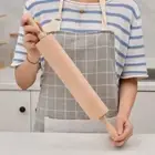 Wooden Rolling Pin Professional Dough Roller Non Stick Rolling Pin for Pasta Dou
