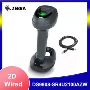 Zebra DS9908-SR00004ZZWW 1D/2D Wired Handheld Barcode Scanner Kit with USB Cable