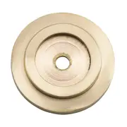 6700 Backplate For Domed Cupboard Knob Satin Brass D32mm