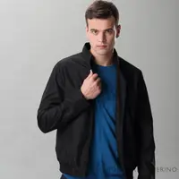 在飛比找momo購物網優惠-【ROBERTA 諾貝達】休閒時尚 輕薄流行夾克外套(黑色)