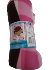 DOC McStuffins Polar Fleece Throw Blanket 120cm x 150cm Licensed Brand New