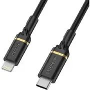 OtterBox 1m USB-C to Lightning Cable (Black)