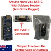 Arduino Nano Compatible V3 Type-C/USB-C 16Mhz With Bootloader ATMEGA328 CH340