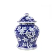 [Florabelle Living] Mia Blue & White Lidded Ginger Jar