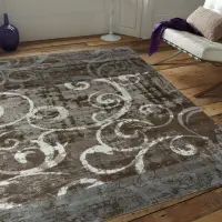 在飛比找momo購物網優惠-【Ambience】比利時Shiraz 時尚地毯-復古藤蔓(