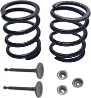 18lb Valve Spring Kit With Retainer And Lock For Predator 212cc For Honda GX200 For BSP and most other GX200 OHV clone Hemi And Non-Hemi Go Kart Racing Engine Springs