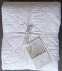 LEVTEX HOME QUEEN SEATTLE STONEWASHED COTTON QUILT 88" X 92" WHITE TEXTURED