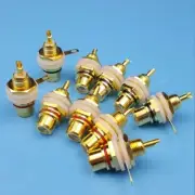 Professional Grade Female Chassis Panel Mount Socket Connector (10PCS)