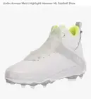 NIB Under Armour Football Cleats Highlight Hammer Men’s Size 10.5 MSRP $110