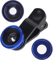 LIGIGWASH Portable Camera Lens for Smartphones Super Wide Angle Macro Fisheye Lens Easy to Install