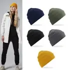 Organic Cotton Waffle Beanie B52N - Beechfield Snug Unisex Fit Skin-friendly Hat