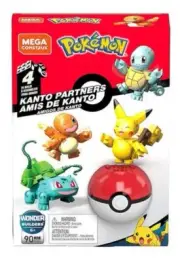 Mega Construx - Pokemon Poké Ball & Figures Kanto Friends Building Set - 90pc