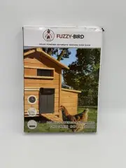 Fuzzy-Bird Solar Powered Automatic Chicken Coop Door - Pics! New/Open Box