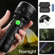 120000LM CREE L2 LED Tactical Rechargeable Flashlight USB Camping Hunting Torch