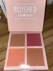bebella cosmetics Blushed Color Quad In Deep Brand New Palette