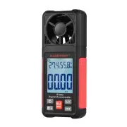 HT605 LCD Digital Anemometer Thermometer Handheld Wind Speed Meter Temperatur...